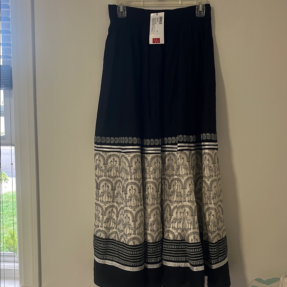 Stylish Black Maxi Skirt